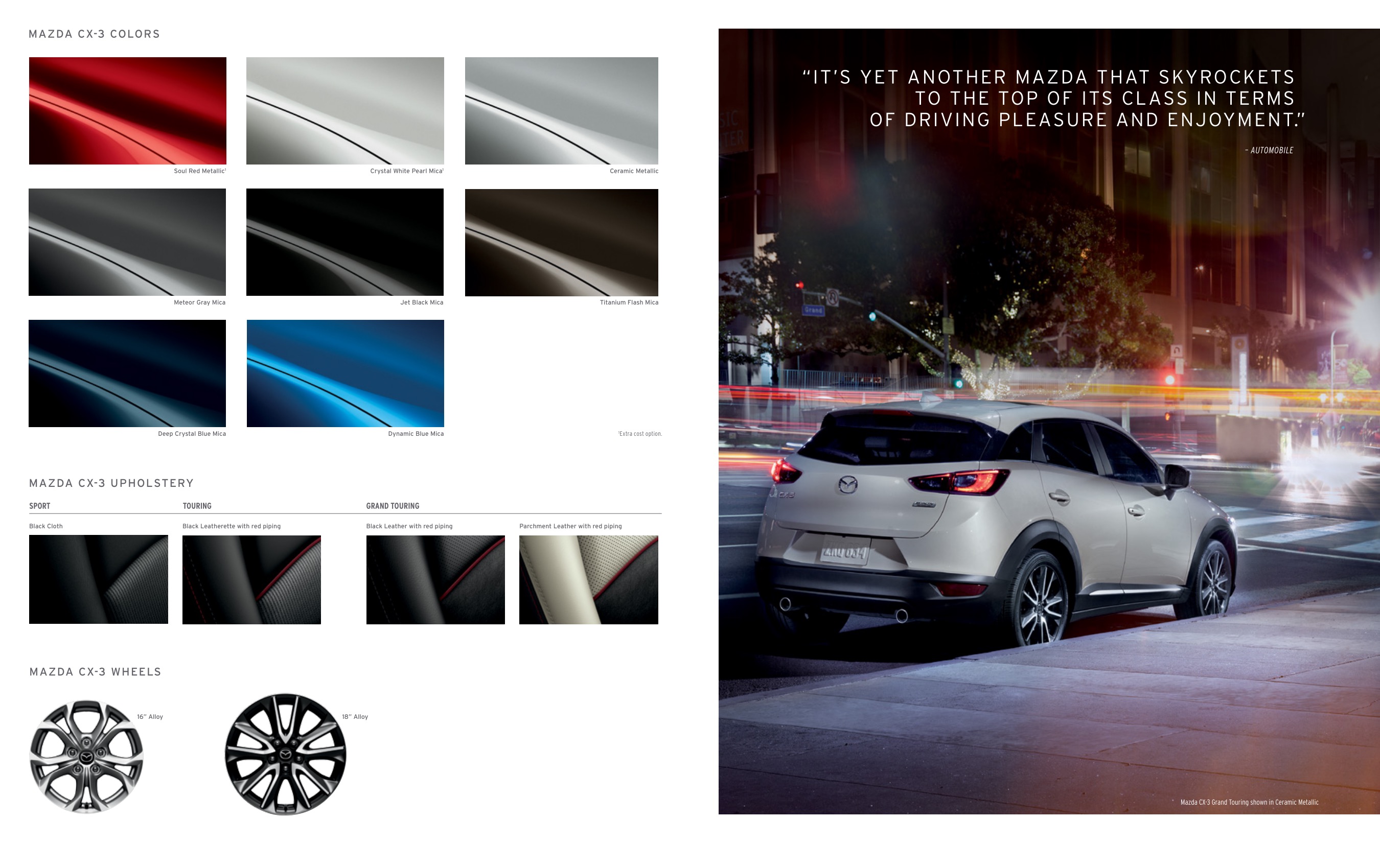2017 Mazda CX-3 Brochure Page 10